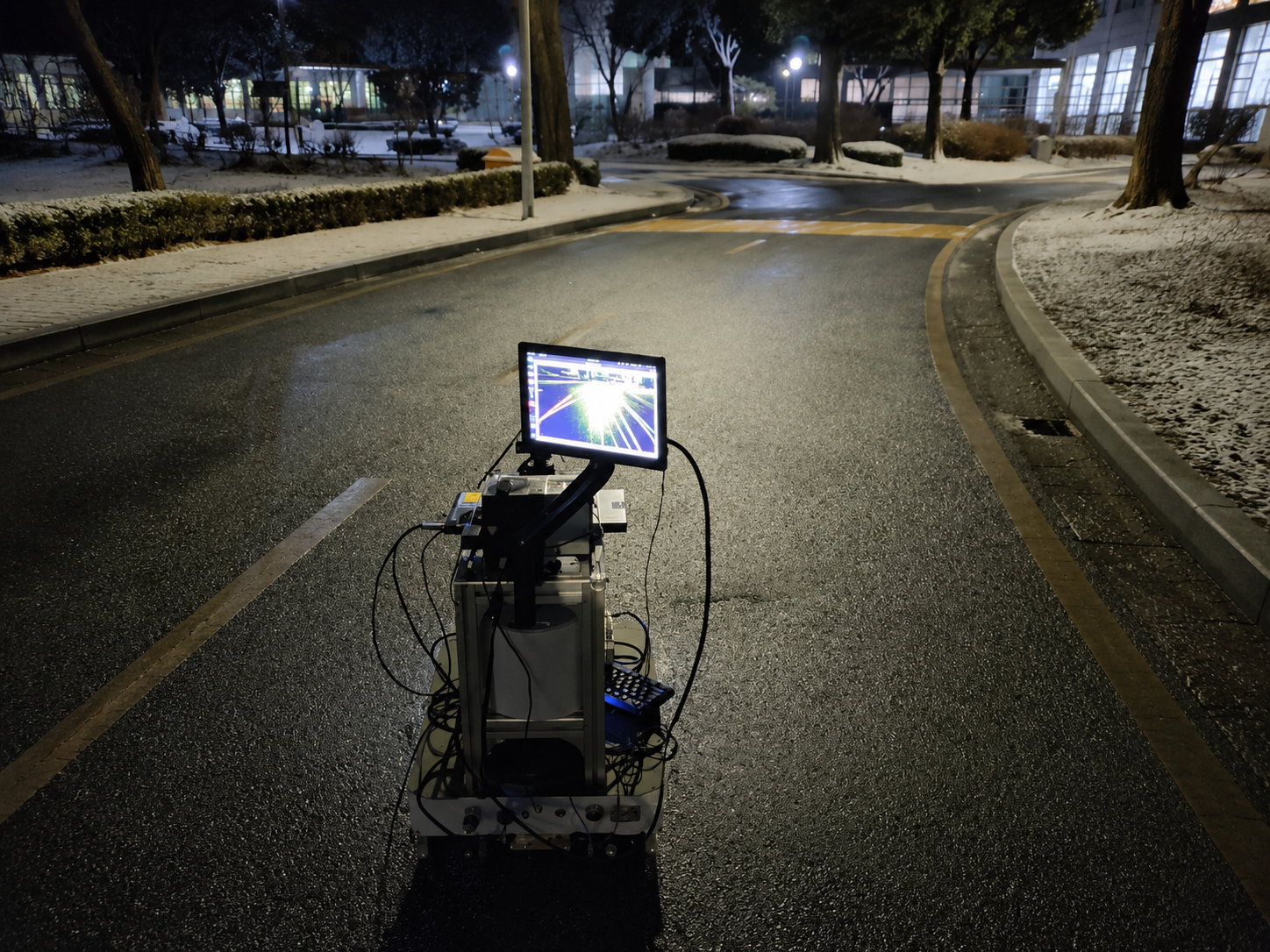 Low-Light Lane Keeping Assistance System
